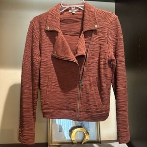 Lilla P Moto Textured Jacket